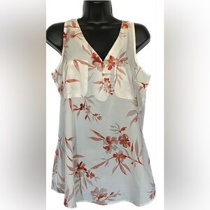 Le Chateau ORNG PEACH  Summer Tank / Shell, M Spring Sale